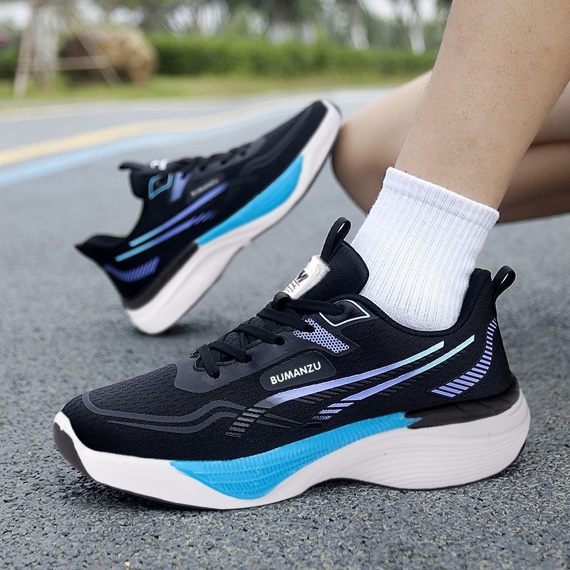 New Non-slip Outdoor Mesh Breathable Soft-soled Running Shoes - Image 2