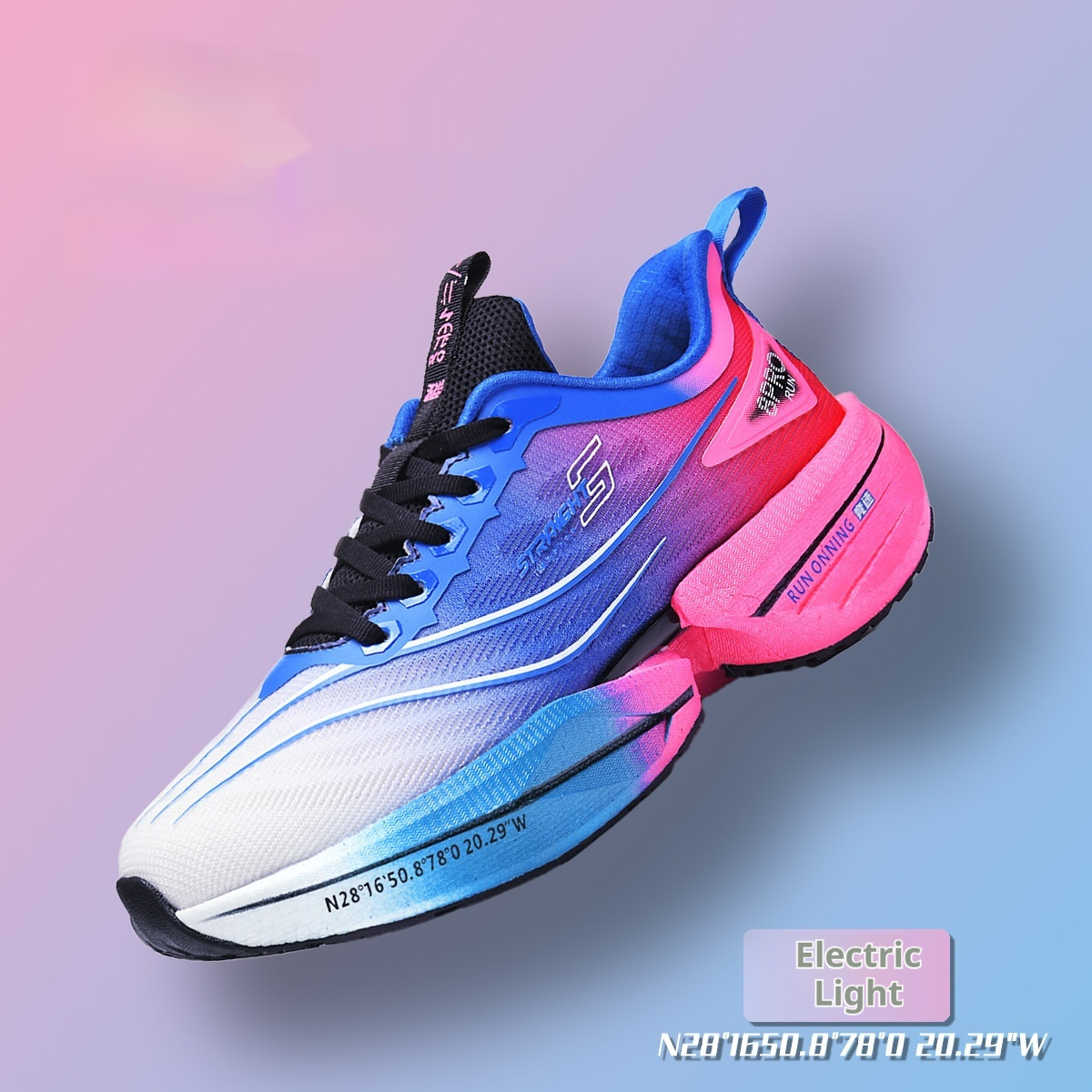 Fashionable Carbon-Plate Racing Sneakers For Boys - Image 2